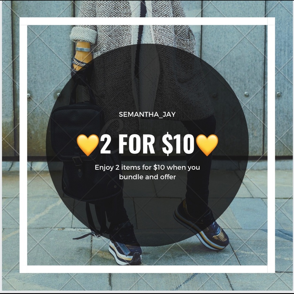 💛2 for $10 SALE💛